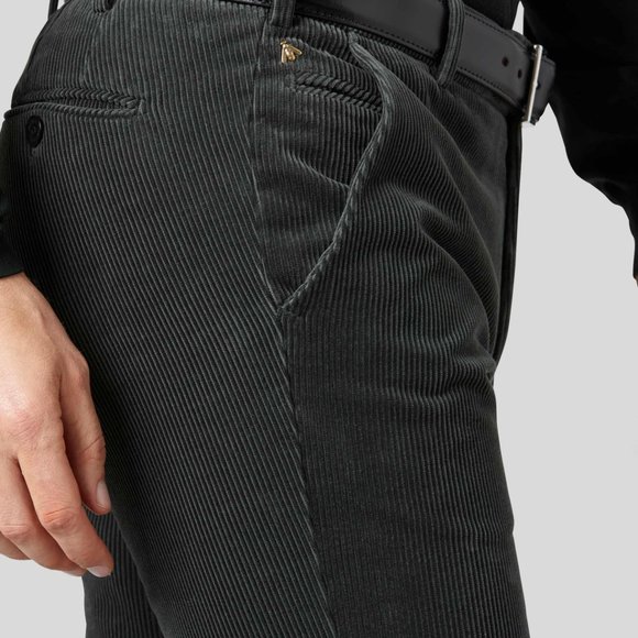 Meyer Stretch Corduroy Pants – Grey Size - Picture 2 of 7